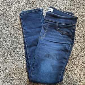 Women's Large Pull On Blue Jeans